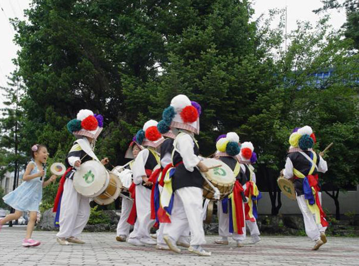 수안보 여름 풍경